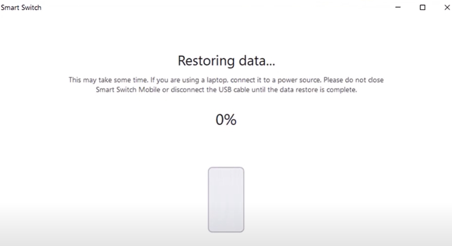 restoring samsung s24 data