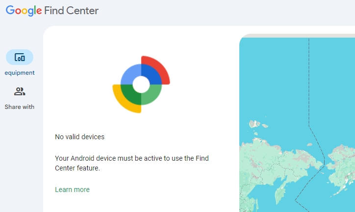 google find center