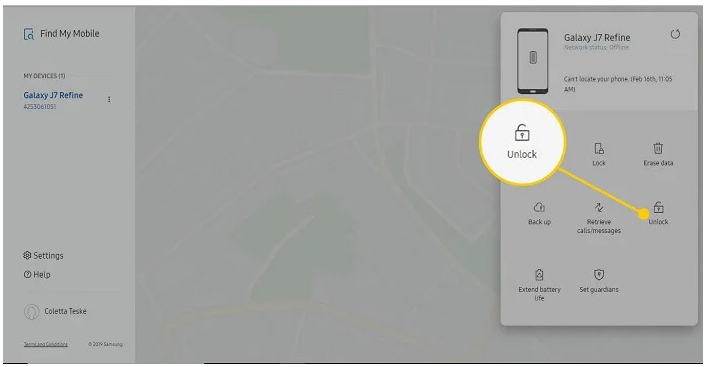 unlock samsung phone without wiping your data