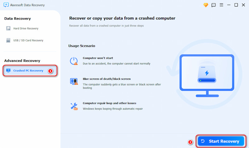 Bootable Data Recovery tool